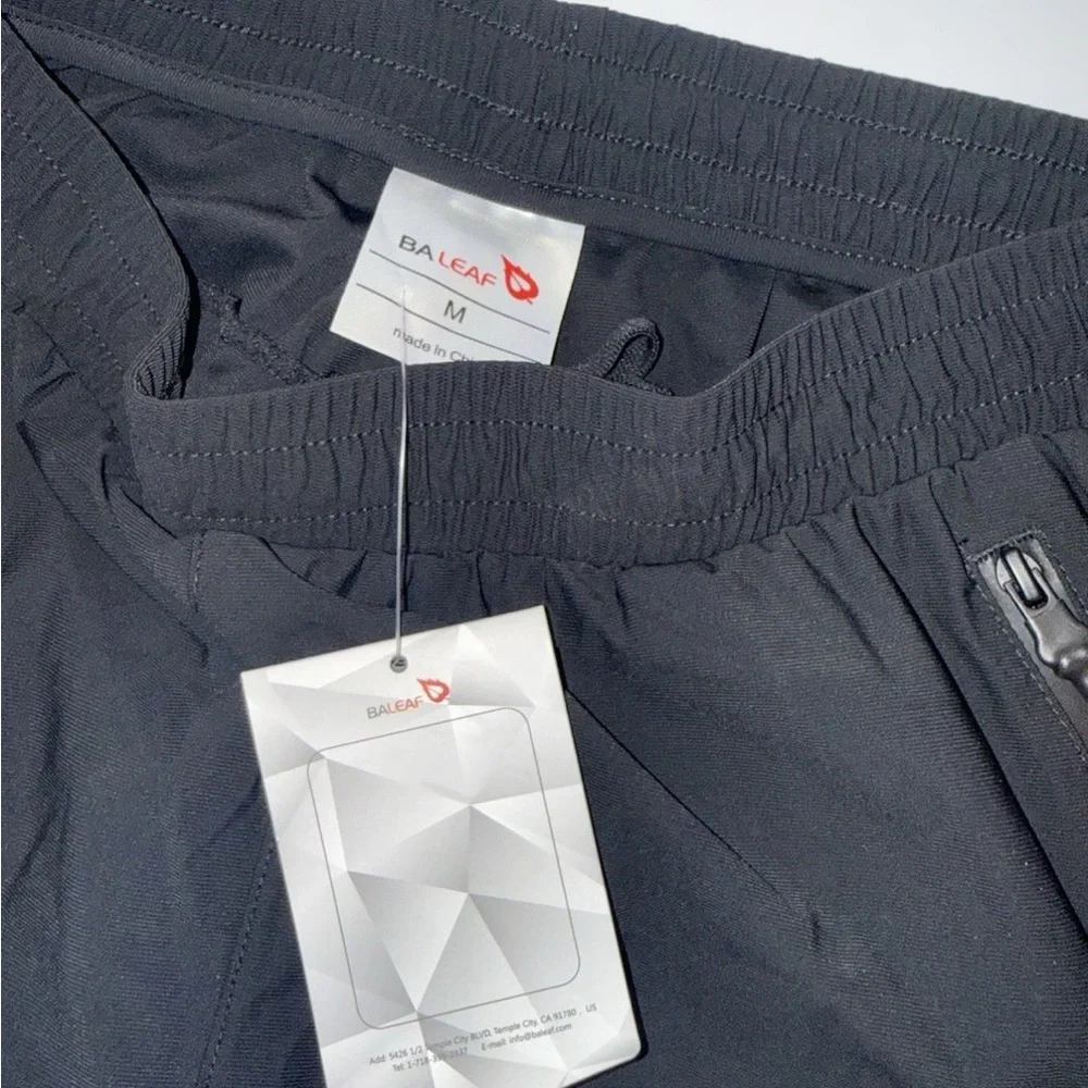 Baleaf Black Women's Track Jogger Pants - Picture 10 of 13